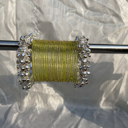 Raindrop kara bangles