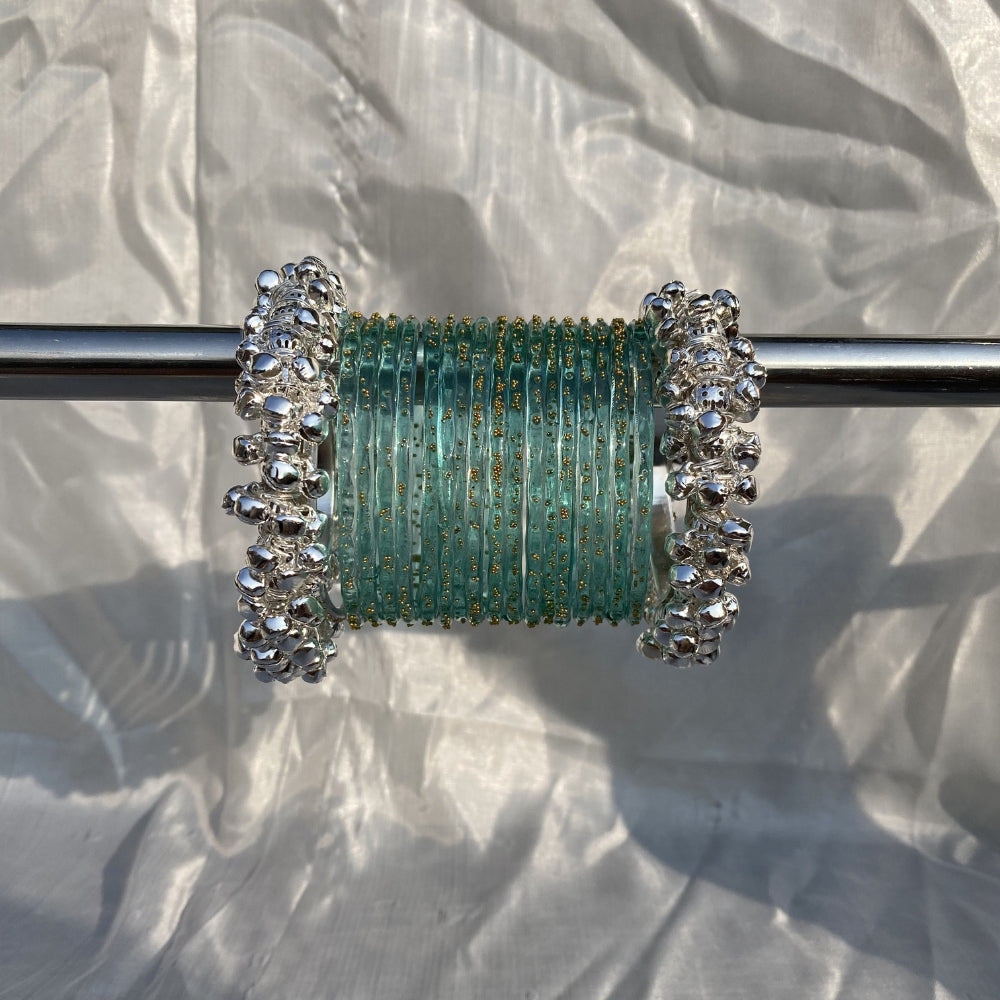 Raindrop kara bangles