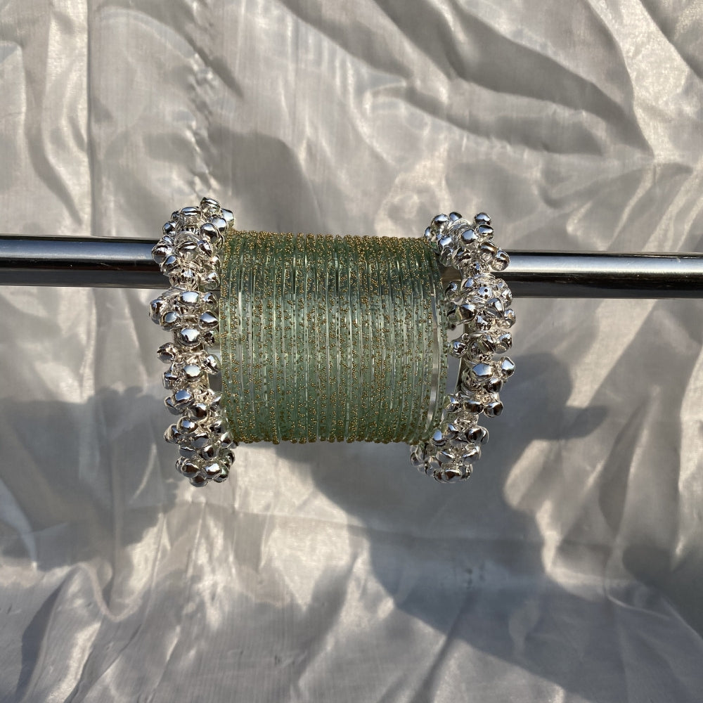 Raindrop kara bangles