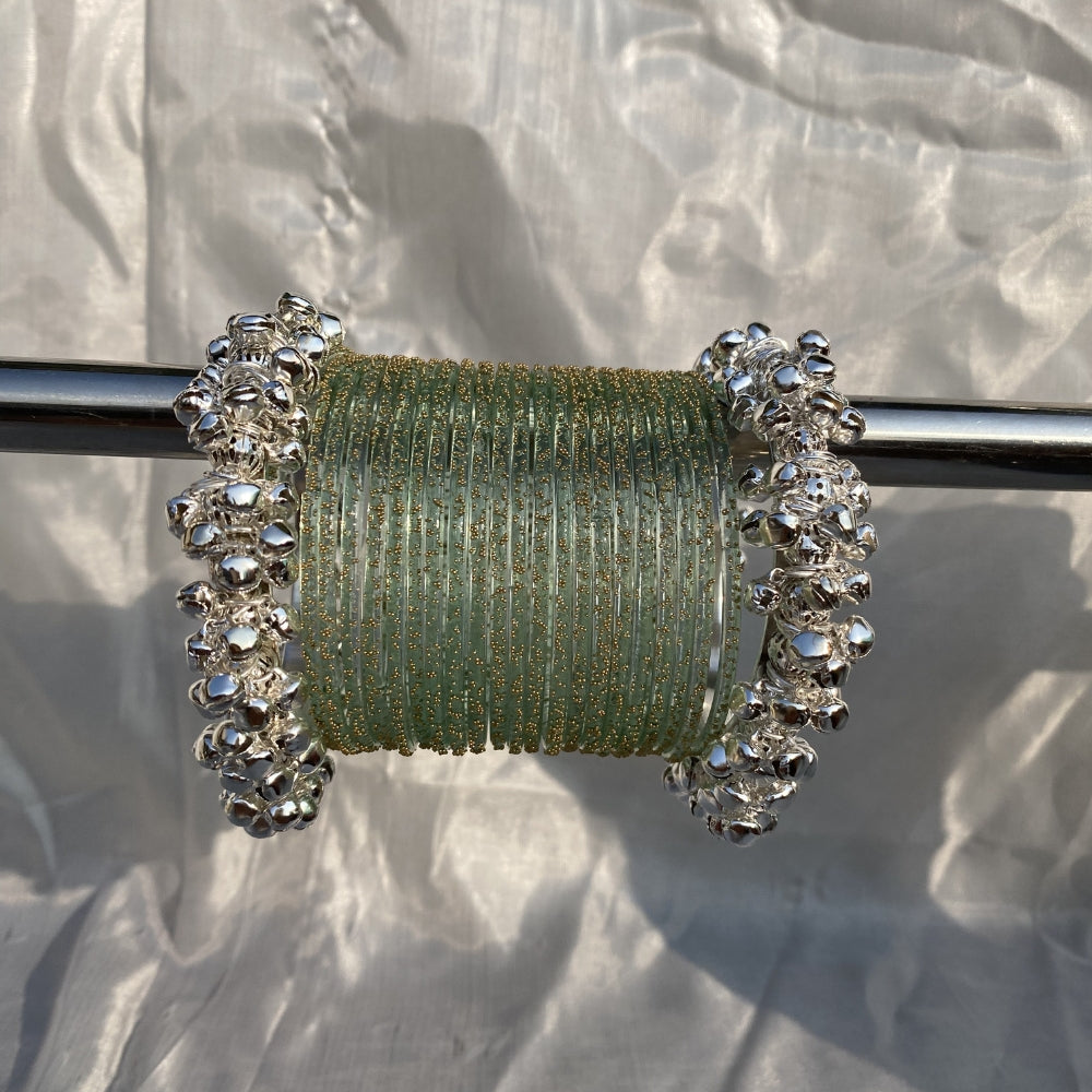 Raindrop kara bangles