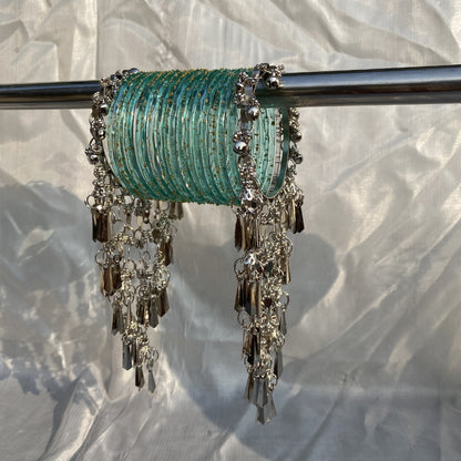 Rain drop Ghungroo Bangles