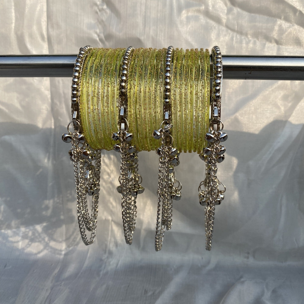 Rain drop latkan bangles