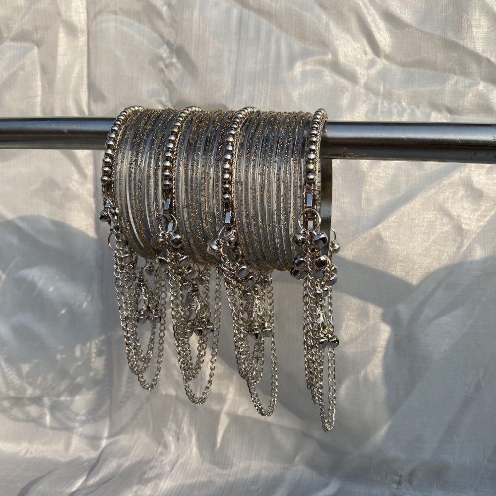 Rain drop latkan bangles