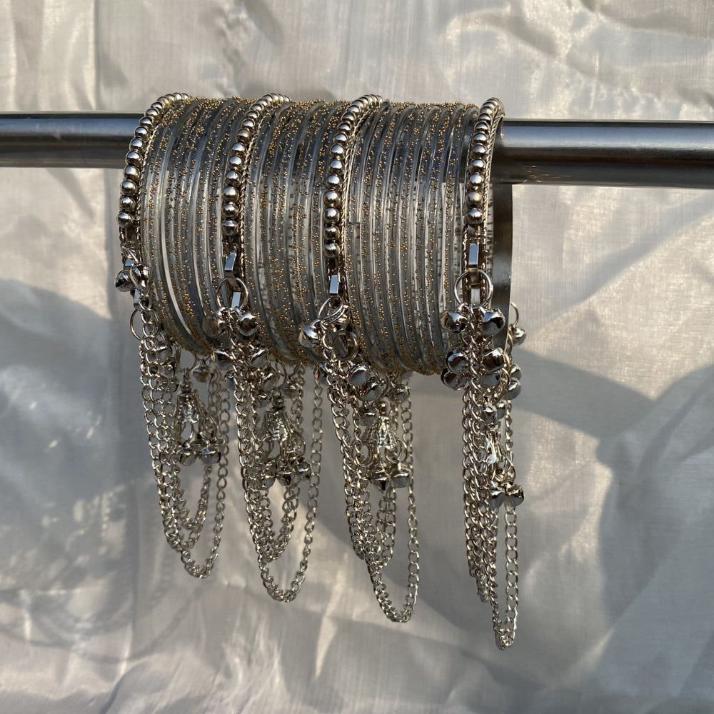 Rain drop latkan bangles