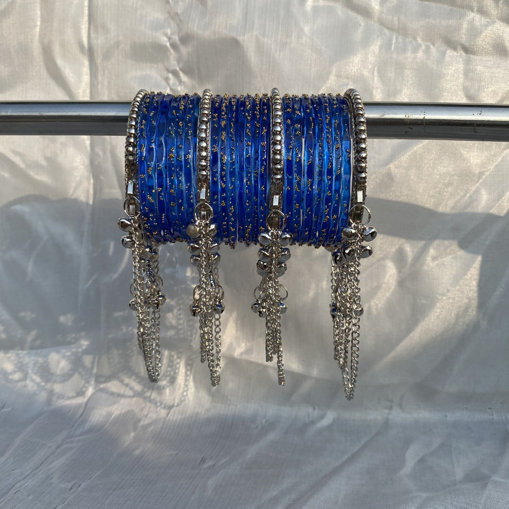 Rain drop latkan bangles