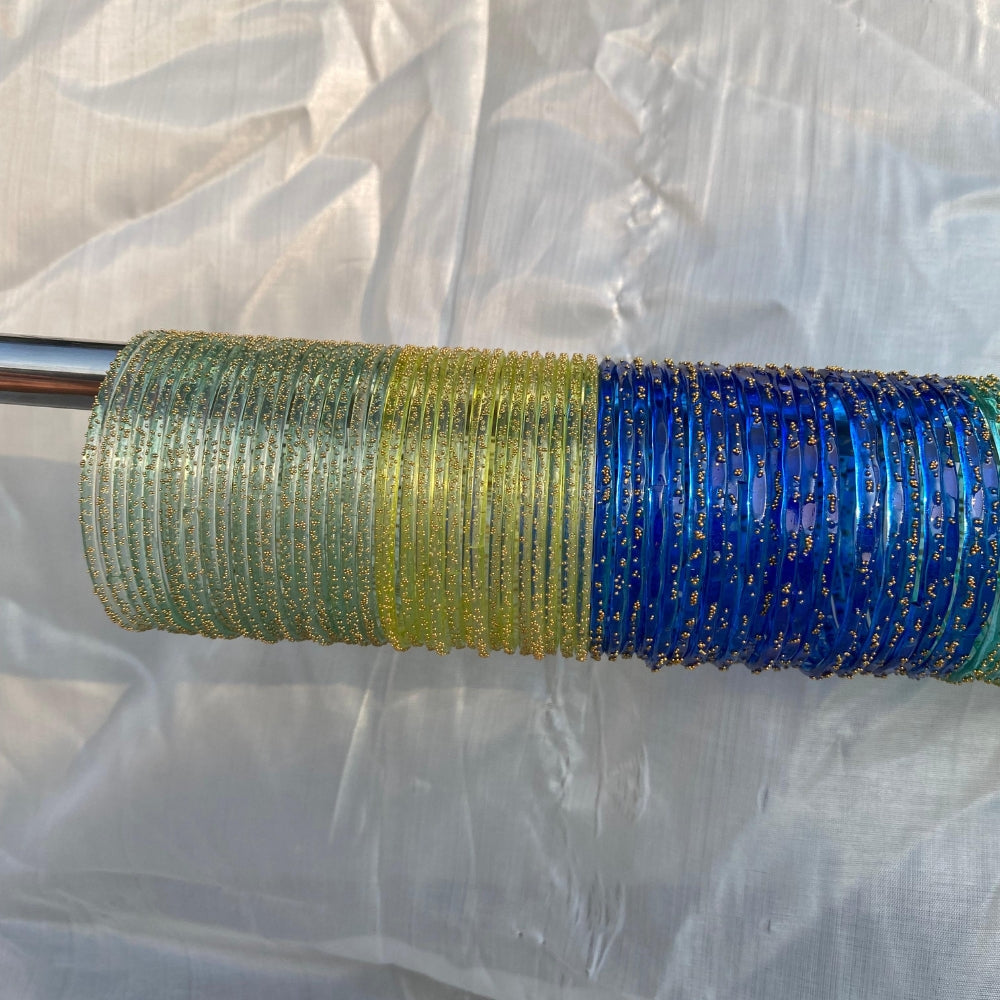 Rain drop pearl bangles