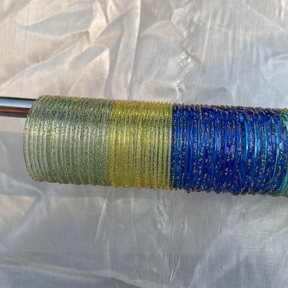 Rain drop pearl bangles