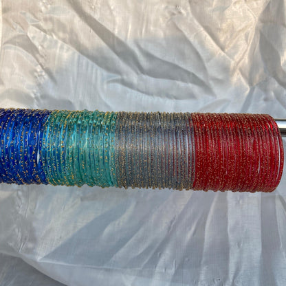 Rain drop pearl bangles