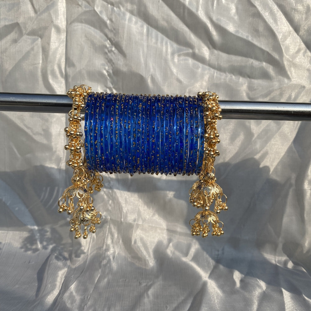 Rain drop jhumki bangles