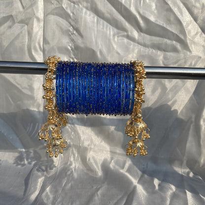 Rain drop jhumki bangles