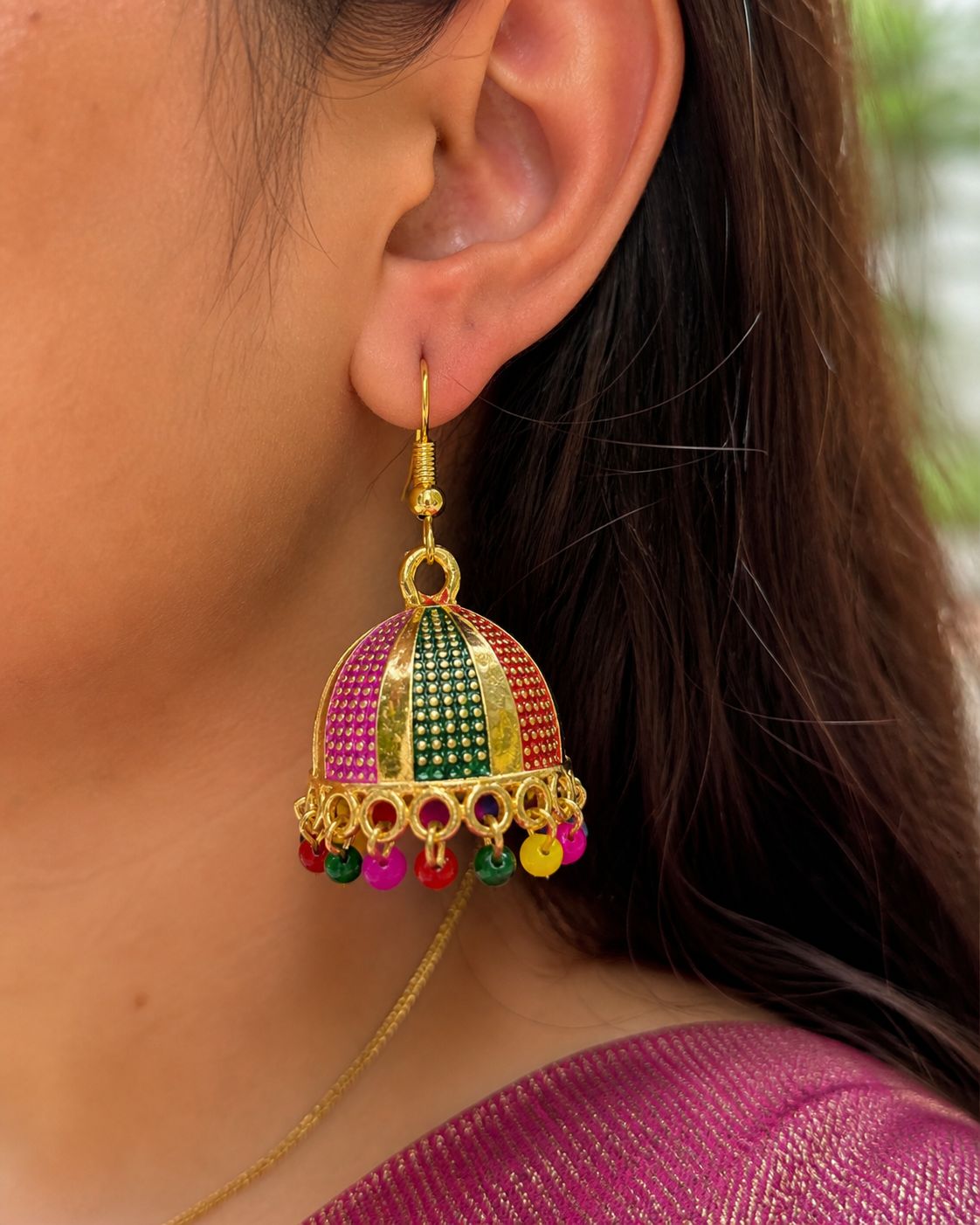 Rang-e-Noor jhumkas